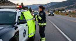 Colorado’s Plan To Protect Emergency Workers On The Shoulder? Giant, Neon Green Ford Trucks