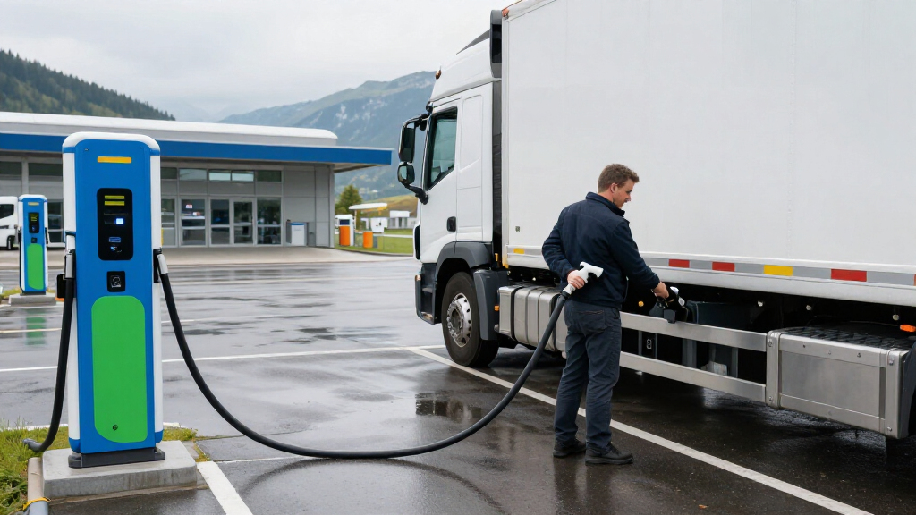 Siemens And OMV Deploy High-power Electric Truck Charging In Austria