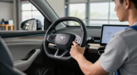 This Square ‘Steering Wheel’ Could Only Work With Steer-by-Wire